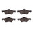 R1 Concepts 2551-1047-00 Disc Brake Pad Set - Front