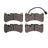 R1 Concepts 2551-1116-10 Disc Brake Pad Set - Front