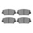 R1 Concepts 2551-1735-00 Disc Brake Pad Set - Front
