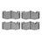 R1 Concepts 2551-1738-00 Disc Brake Pad Set - Front