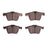 R1 Concepts 2551-1751-00 Disc Brake Pad Set - Front