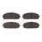 R1 Concepts 2551-1843-00 Disc Brake Pad Set - Front