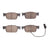 R1 Concepts 2551-1953-00 Disc Brake Pad Set - Front