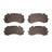 R1 Concepts 2551-2214-00 Disc Brake Pad Set - Front