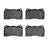 R1 Concepts 2552-1001-00 Disc Brake Pad Set - Front or Rear
