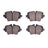 R1 Concepts 2552-1892-00 Disc Brake Pad Set - Front