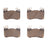 R1 Concepts 2552-2145-00 Disc Brake Pad Set - Front