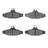 R1 Concepts 2600-0413-00 Disc Brake Pad Set - Rear