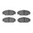 R1 Concepts 2600-0829-00 Disc Brake Pad Set - Front