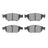 R1 Concepts 2600-1549-00 Disc Brake Pad Set - Front