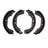 R1 Concepts 2901-0568-00 Drum Brake Shoe Set - Rear
