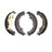 R1 Concepts 2901-0945-10 Drum Brake Shoe Set - Rear