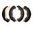 R1 Concepts 2901-0974-10 Drum Brake Shoe Set - Rear