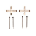 Dynamic Friction 340-02015 Disc Brake Hardware Kit - Front