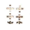 Dynamic Friction 340-02020 Disc Brake Hardware Kit - Front