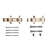 Dynamite Friction 340-11004 Disc Brake Hardware Kit - Front