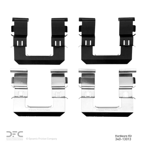 Dynamite Friction 340-13013 Disc Brake Hardware Kit - Front