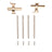 Dynamite Friction 340-16007 Parking Brake Hardware Kit - Rear