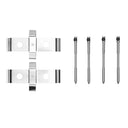 Dynamic Friction 340-20002 Disc Brake Hardware Kit - Front