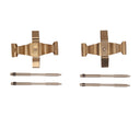 Dynamic Friction 340-27019 Disc Brake Hardware Kit - Front