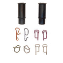 Dynamic Friction 340-39007 Disc Brake Hardware Kit - Front