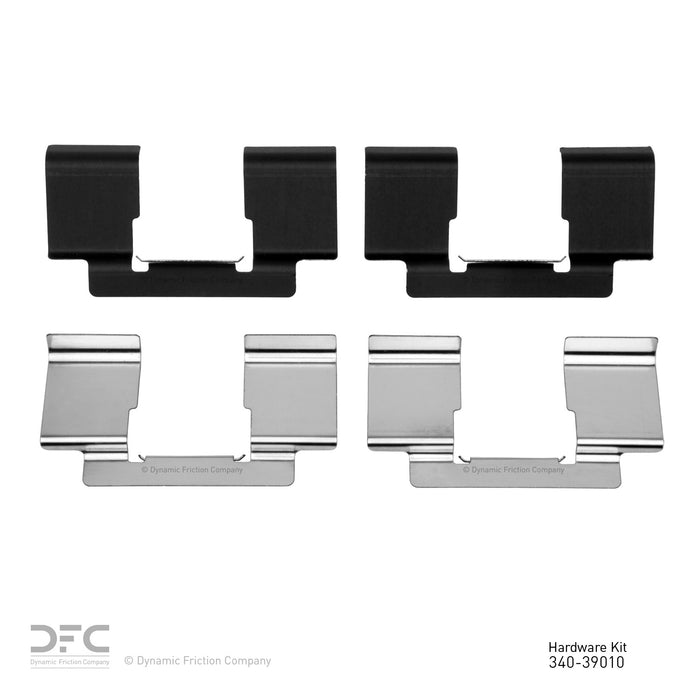 Dynamite Friction 340-39010 Disc Brake Hardware Kit - Front