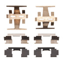 Dynamic Friction 340-59009 Disc Brake Hardware Kit - Front