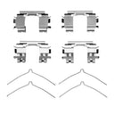 Dynamic Friction 340-59033 Disc Brake Hardware Kit - Front