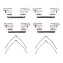 Dynamic Friction 340-59040 Disc Brake Hardware Kit - Front