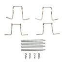Dynamic Friction 340-63006 Disc Brake Hardware Kit - Front