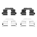 Dynamic Friction 340-63061 Disc Brake Hardware Kit - Rear