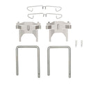 Dynamic Friction 340-65001 Disc Brake Hardware Kit - Front