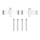 Dynamic Friction 340-65006 Disc Brake Hardware Kit - Front