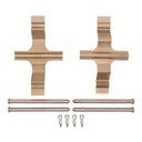 Dynamic Friction 340-67059 Disc Brake Hardware Kit - Front