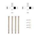 Dynamic Friction 340-74004 Disc Brake Hardware Kit - Front