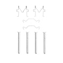 Dynamic Friction 340-75010 Disc Brake Hardware Kit - Rear