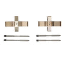 Dynamic Friction 340-75018 Disc Brake Hardware Kit - Rear
