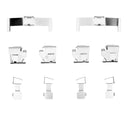 Dynamic Friction 340-76005 Disc Brake Hardware Kit - Front