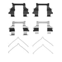 Dynamic Friction 340-76016 Disc Brake Hardware Kit - Front