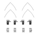 Dynamic Friction 340-76019 Disc Brake Hardware Kit - Front