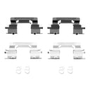 Dynamic Friction 340-76051 Disc Brake Hardware Kit - Front