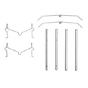 Dynamic Friction 340-76066 Disc Brake Hardware Kit - Front