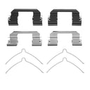 Dynamic Friction 340-76070 Disc Brake Hardware Kit - Front