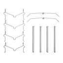 Dynamite Friction 340-76074 Disc Brake Hardware Kit - Front