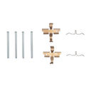 Dynamic Friction 340-76091 Disc Brake Hardware Kit - Rear