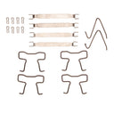 Dynamic Friction 340-80018 Disc Brake Hardware Kit - Front