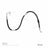 Dynamite Friction 350-01004 Brake Hydraulic Hose - Front Right or Front Right Lower