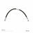 Dynamite Friction 350-01023 Brake Hydraulic Hose - Front Left