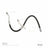 Dynamite Friction 350-03072 Brake Hydraulic Hose - Front Right