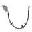 Dynamite Friction 350-20024 Brake Hydraulic Hose - Front Left